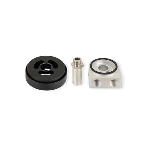 Mishimoto Non - Thermostatic Plate W/ Adapter Silver FR - S/BR - Z/GT86 13+ - Lunaticsco