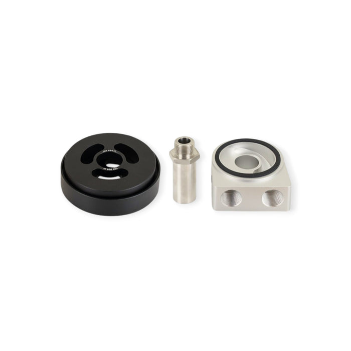 Mishimoto Non - Thermostatic Plate W/ Adapter Silver FR - S/BR - Z/GT86 13+ - Lunaticsco