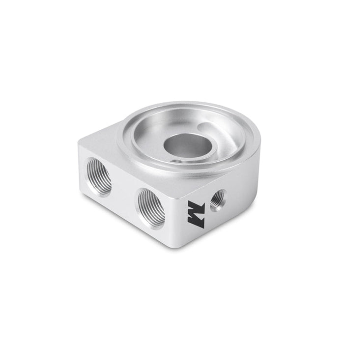 Mishimoto Non - Thermostatic Plate W/ Adapter Silver FR - S/BR - Z/GT86 13+ - Lunaticsco