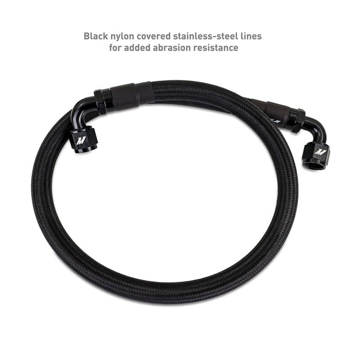 Mishimoto Oil Cooler Kit Thermostatic Black Subaru BRZ/Toyota GR86 22+ - Lunaticsco