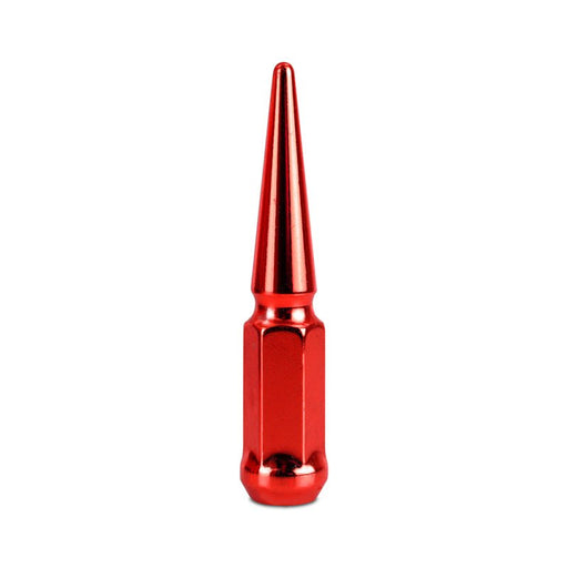Mishimoto Steel Spiked Lug Nuts M12x1.5 20pc Set - Red - Lunaticsco