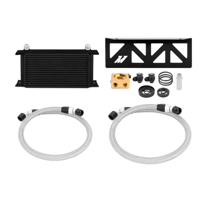 Mishimoto Thermostatic Oil Cooler Kit Black Subaru BRZ/Scion FR - S 13+ - Lunaticsco