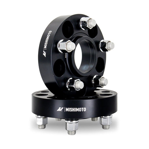 Mishimoto Wheel Spacers - 5x100 - 56.1 - 35mm - M12 - Black - Lunaticsco