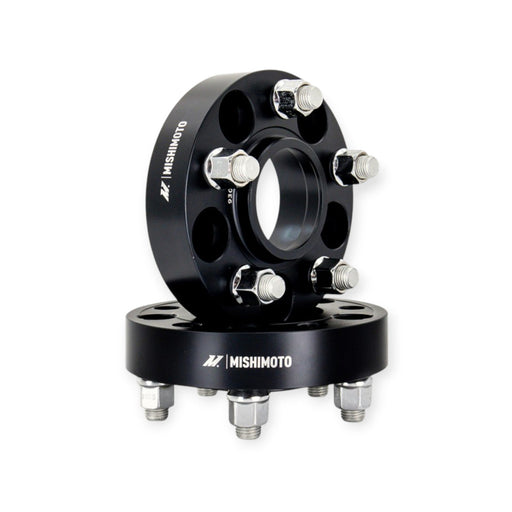 Mishimoto Wheel Spacers - 5x100 - 56.1 - 40mm - M12 - Black - Lunaticsco