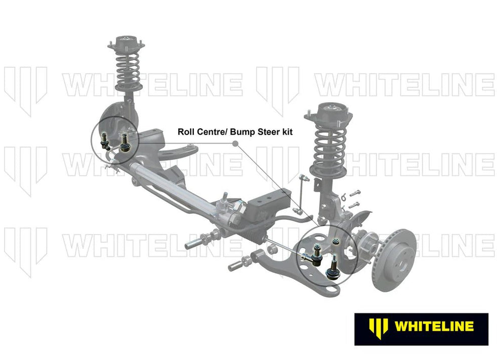 Whiteline Roll Center Adjuster Kit & Bump Steer Subaru BRZ / Scion FR - S / 86 2012+ - Lunaticsco