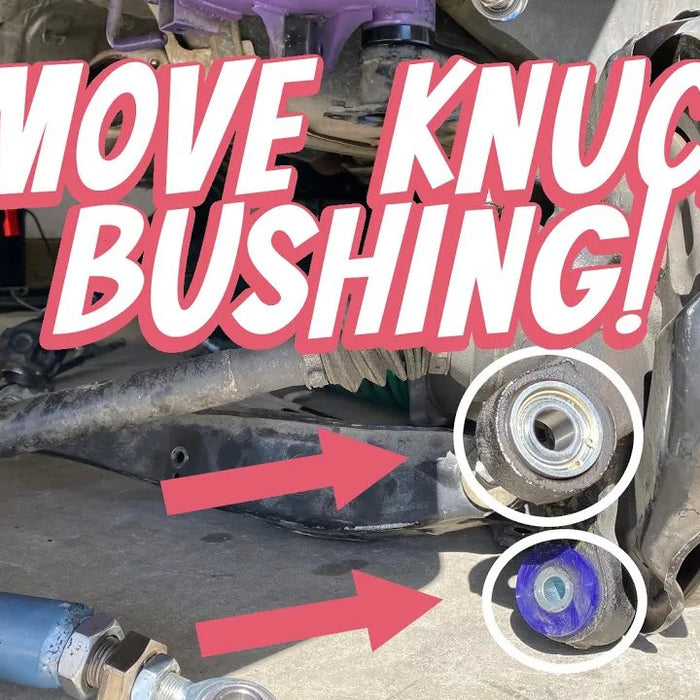 Easy IS300 Rear Knuckle Bushing Removal and Install!! - Lunaticsco