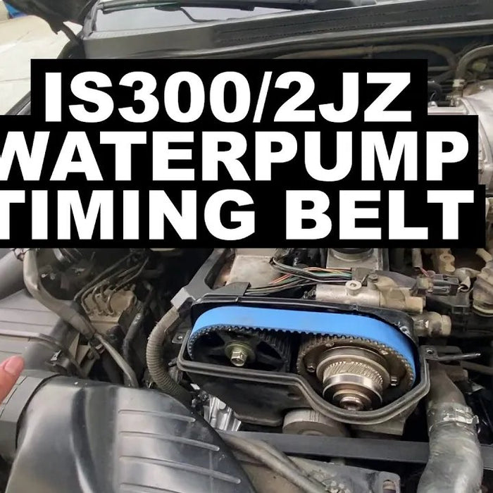 First Timer's Guide to Timing Belt/Water Pump/Seals on a IS300 - Lunaticsco