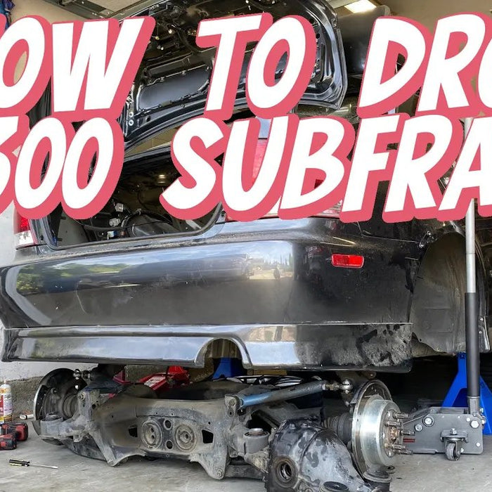 How to Drop IS300 Subframe!! - Lunaticsco