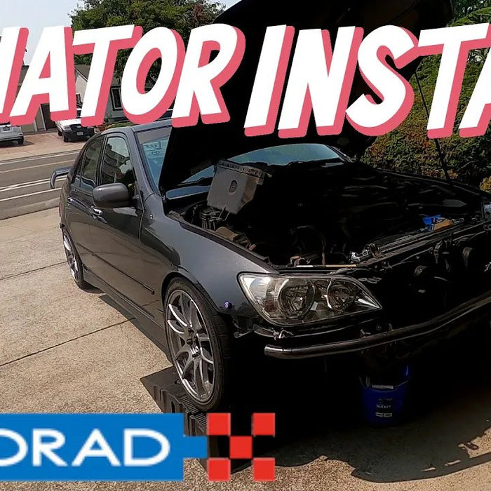 How To Install IS300 Koyo Radiator! - Lunaticsco