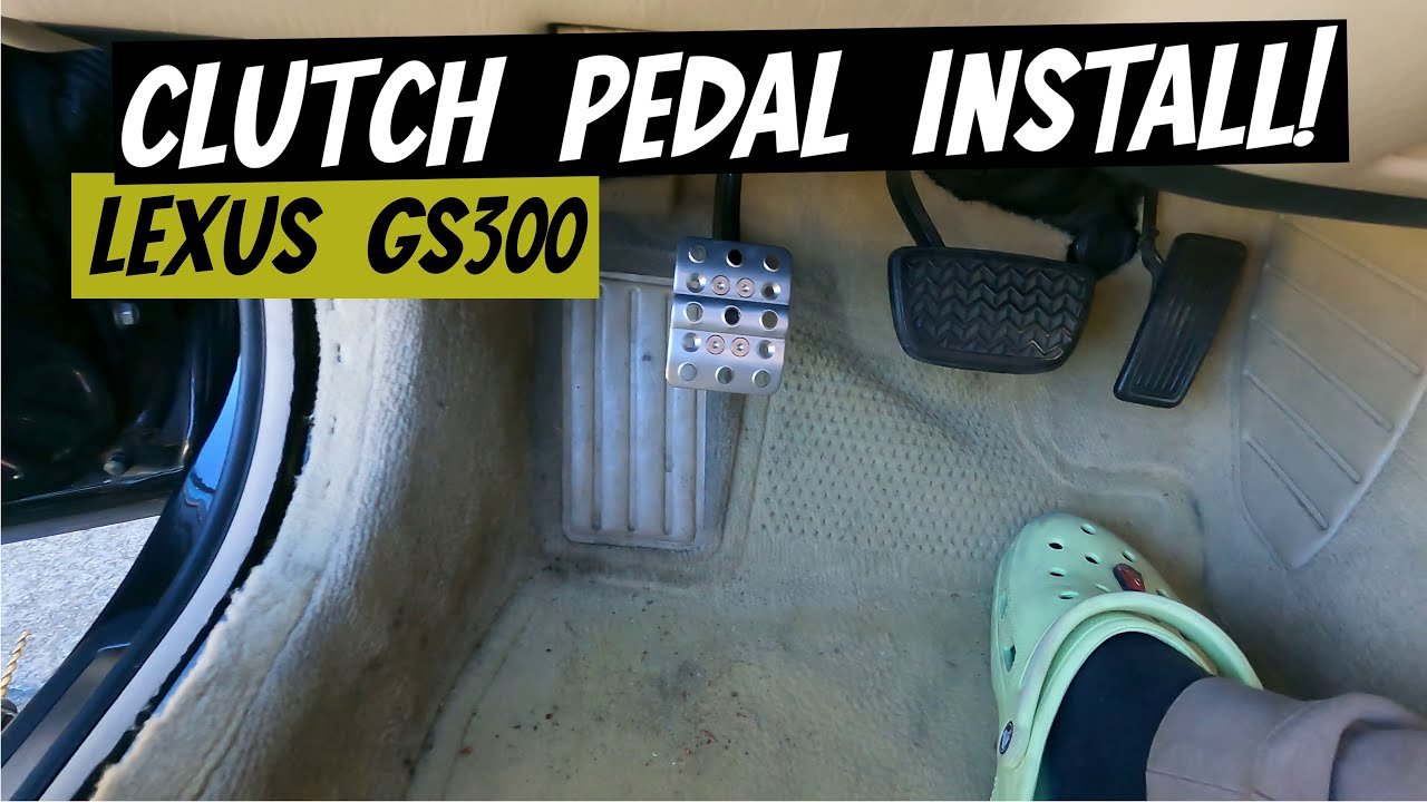 Lexus GS300 Clutch Pedal Install! Heat Lightning Speed Shop - Lunaticsco