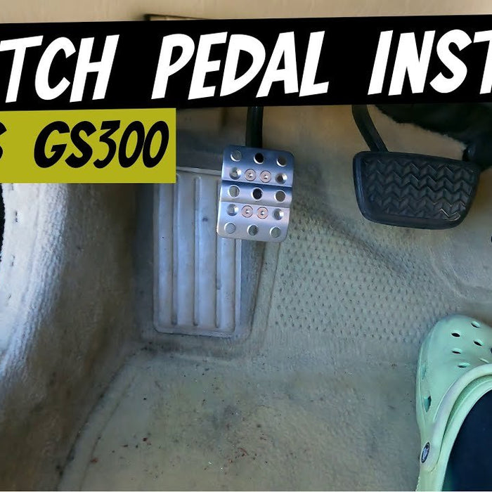 Lexus GS300 Clutch Pedal Install! Heat Lightning Speed Shop - Lunaticsco