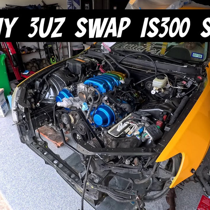Lexus IS300 3UZ Swap Part 6: Flex Fuel & First Start - LunaticsCo