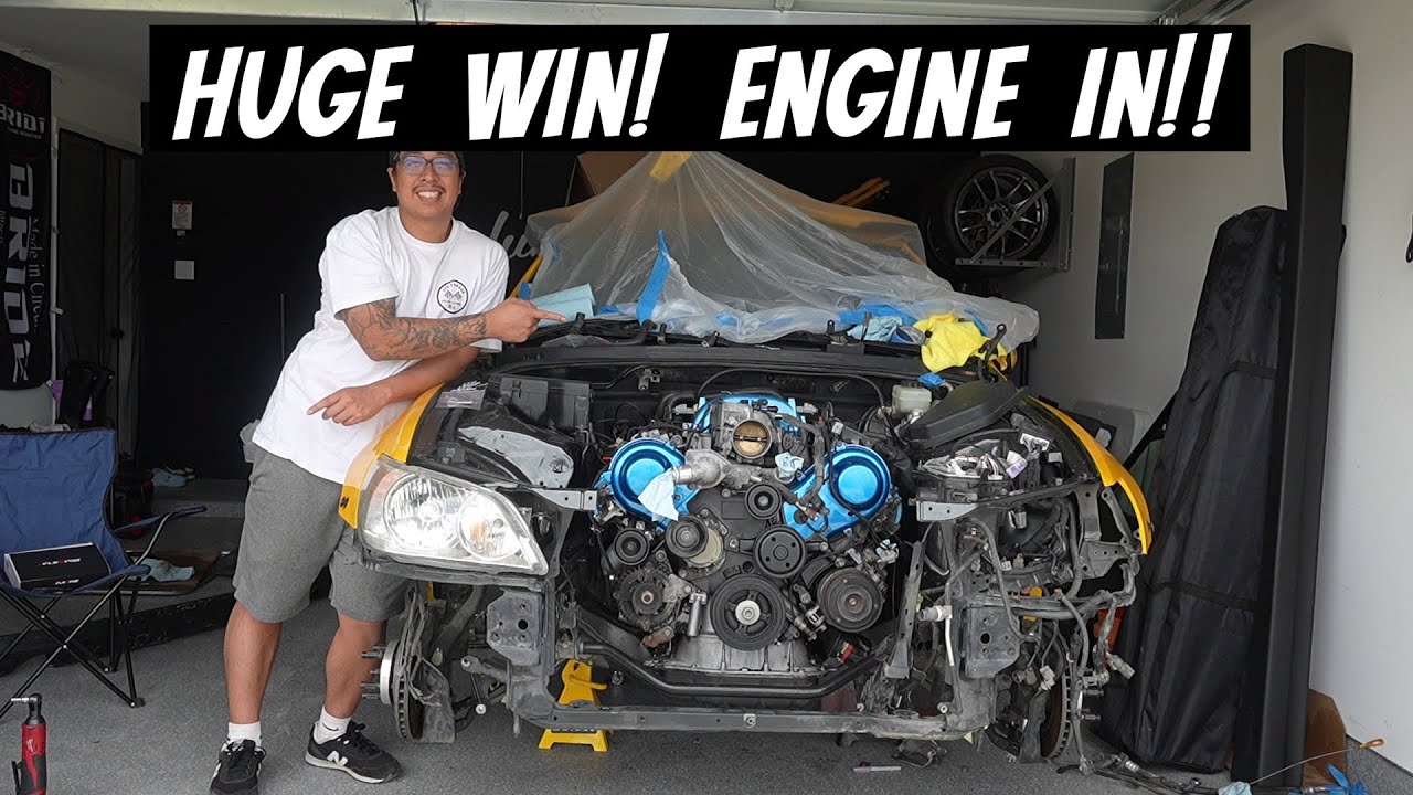 Lexus IS300 3UZ TL70 Swap: Installing an FR-S Transmission Behind a 3UZ Part 5 - LunaticsCo