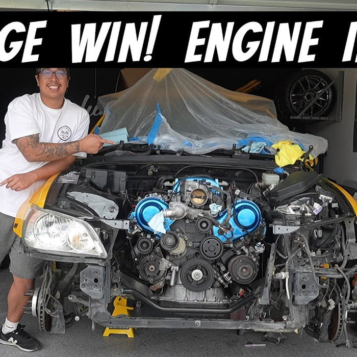 Lexus IS300 3UZ TL70 Swap: Installing an FR-S Transmission Behind a 3UZ Part 5 - LunaticsCo