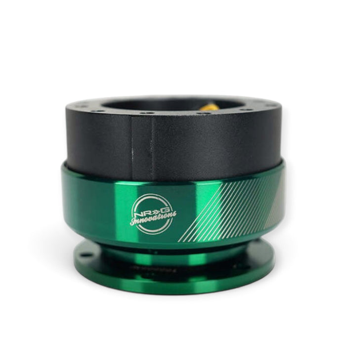 NRG Quick Release Gen 2.0 - 20 Year Anniversary Black Body / Emerald Ring