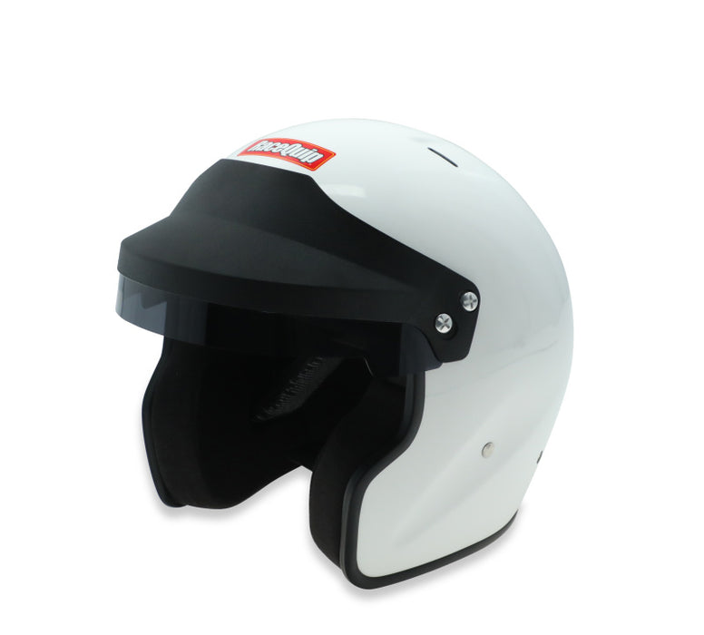 RaceQuip OF25 Helmet, Snell SA2025, White - Large