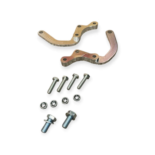 248FAB IS300 Rear Dual Caliper Bracket Kit - Wilwood Brake Upgrade 01 - 05 - Lunaticsco