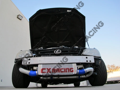 CXRacing GT35 Turbo & Front Mount Intercooler Kit Lexus IS300 XE10 2JZ-GE NA-T 01–05