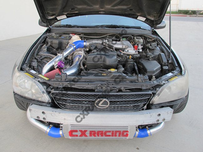 CXRacing T3/T4 Turbo Manifold & Downpipe Kit Lexus IS300 XE10 2JZ-GE NA-T 01–05