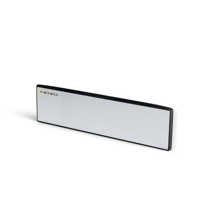 NRG 270mm Wide Panorama Clip-on Rearview Mirror - Flat w/ White Tint