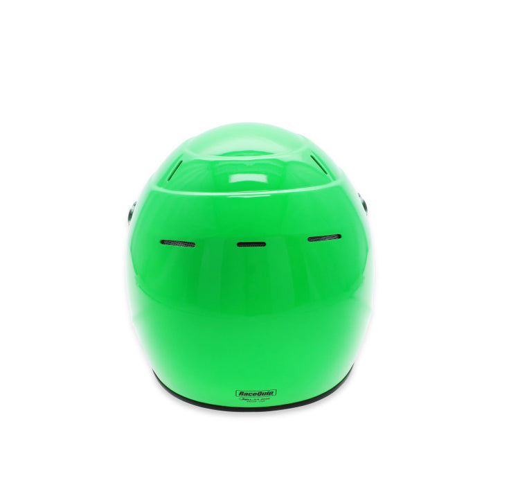 RaceQuip PRO25 Helmet, Snell SA2025, Hi-Vis Green - Medium