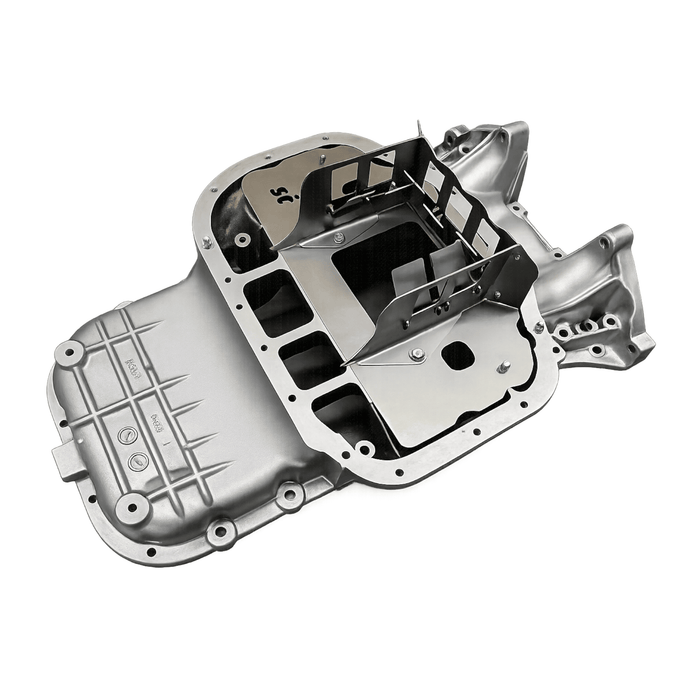 3UZ - FE VVTI Rear Sump Oil Pan Baffle Anti Oil Starvation Upgrade Lexus LS430 01 - 06 - Lunaticsco