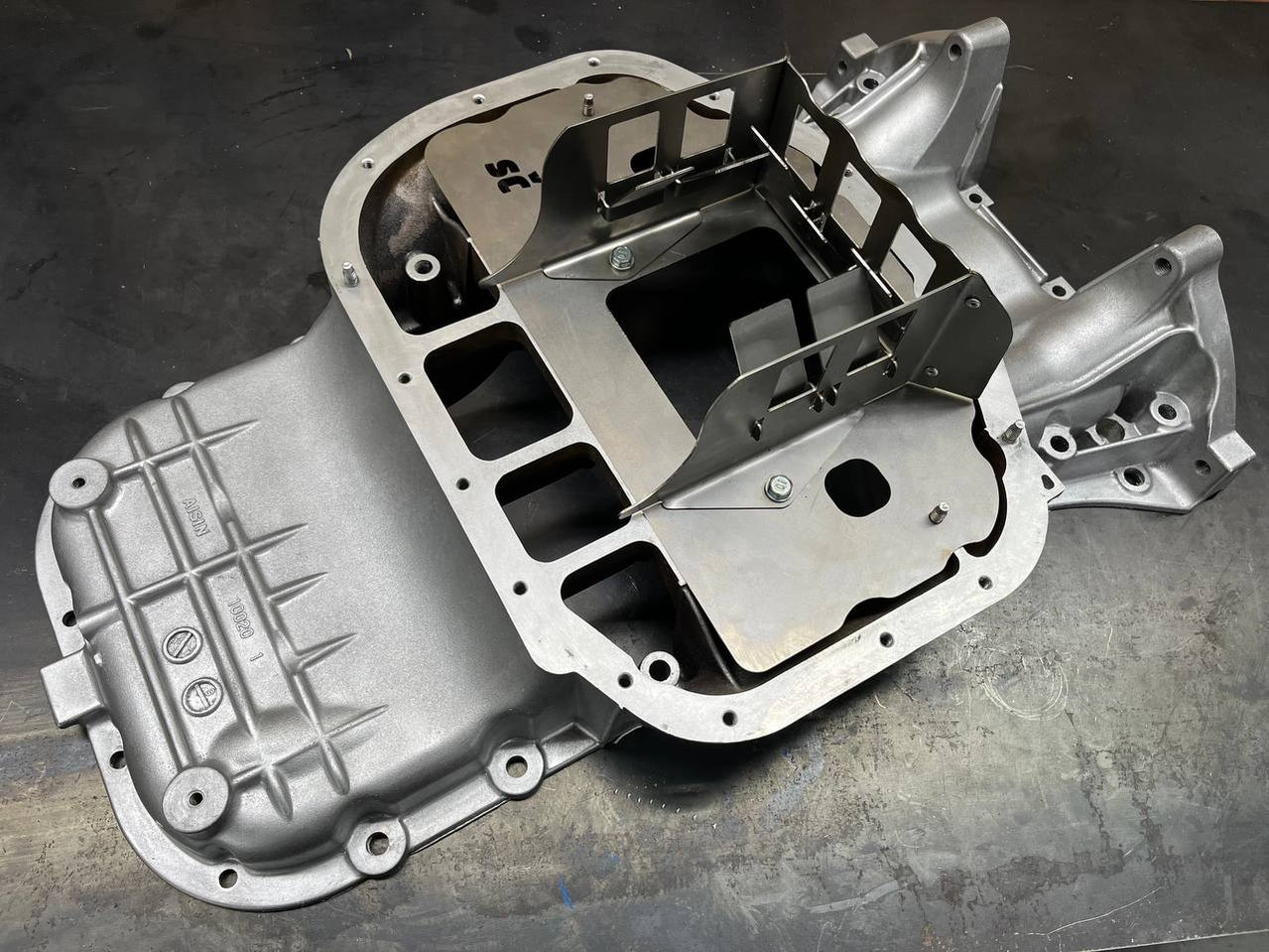 3UZ-FE VVTI Rear Sump Oil Pan Baffle Anti Oil Starvation Upgrade Lexus ...