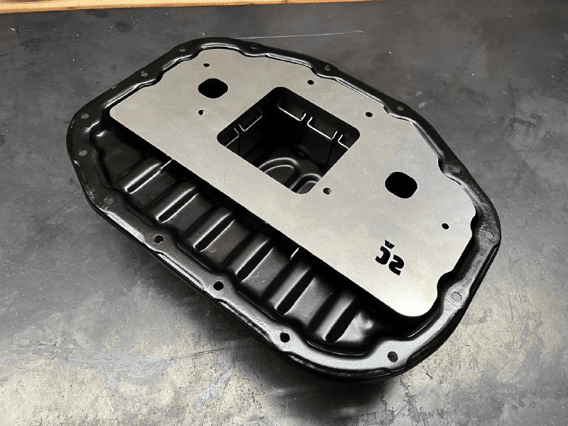 3UZ - FE VVTI Rear Sump Oil Pan Baffle Anti Oil Starvation Upgrade Lexus LS430 01 - 06 - Lunaticsco