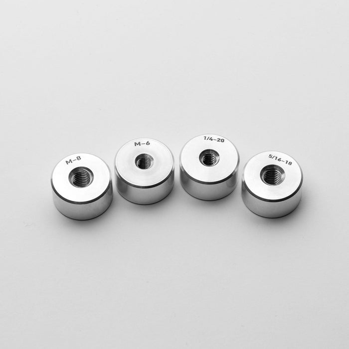 411 WORKS 1" Steel Cups with Aluminum Bungs - LunaticsCo