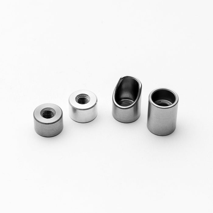 411 WORKS 1/2" Steel Cups w/ Steel Bungs - LunaticsCo