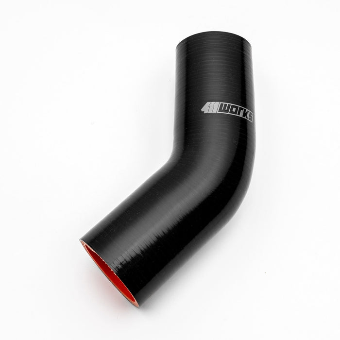 411 WORKS 45° Silicone Coupler Reinforced Multi-Ply - LunaticsCo