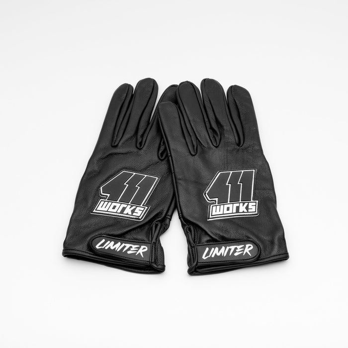 411 WORKS Goat Leather Black Welding Gloves - LunaticsCo