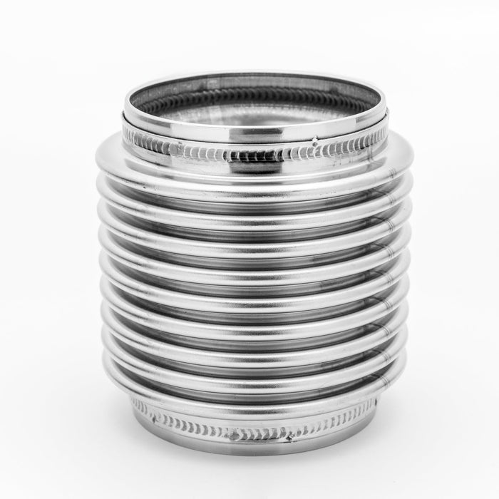 411 WORKS Stainless Steel Exhaust Flex Bellow - LunaticsCo