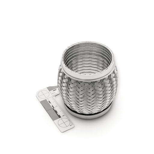 411 WORKS Stainless Steel Exhaust Flex Joint - LunaticsCo