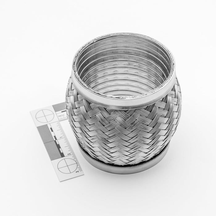 411 WORKS Stainless Steel Exhaust Flex Joint - LunaticsCo