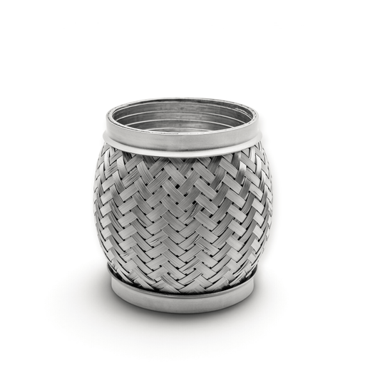 411 WORKS Stainless Steel Exhaust Flex Joint - LunaticsCo