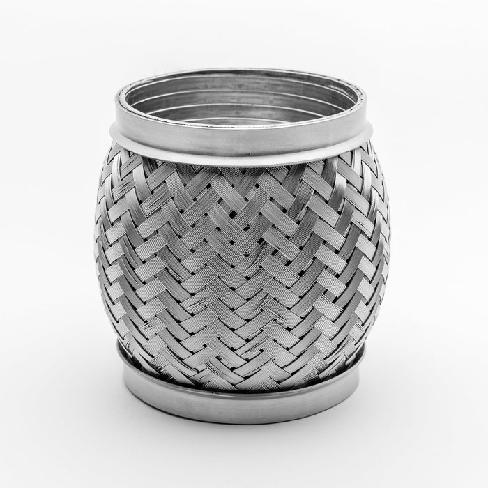 411 WORKS Stainless Steel Exhaust Flex Joint - LunaticsCo
