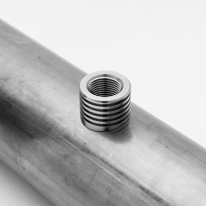 411 WORKS Stainless Steel Heat Sink O2 Bung - LunaticsCo