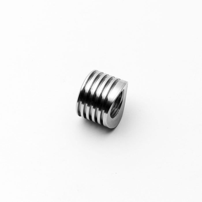 411 WORKS Stainless Steel Heat Sink O2 Bung - LunaticsCo