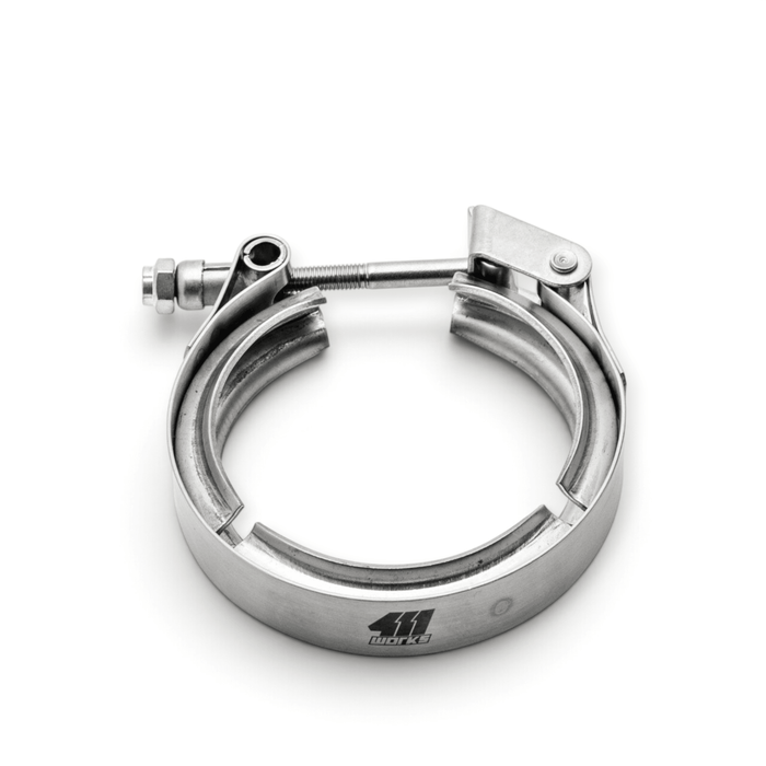 411 WORKS Stainless Steel V-Band Clamp - LunaticsCo