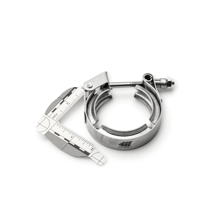 411 WORKS Stainless Steel V-Band Clamp - LunaticsCo