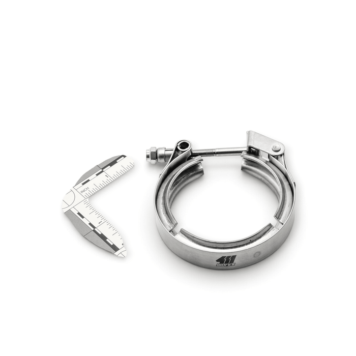 411 WORKS Stainless Steel V-Band Clamp - LunaticsCo