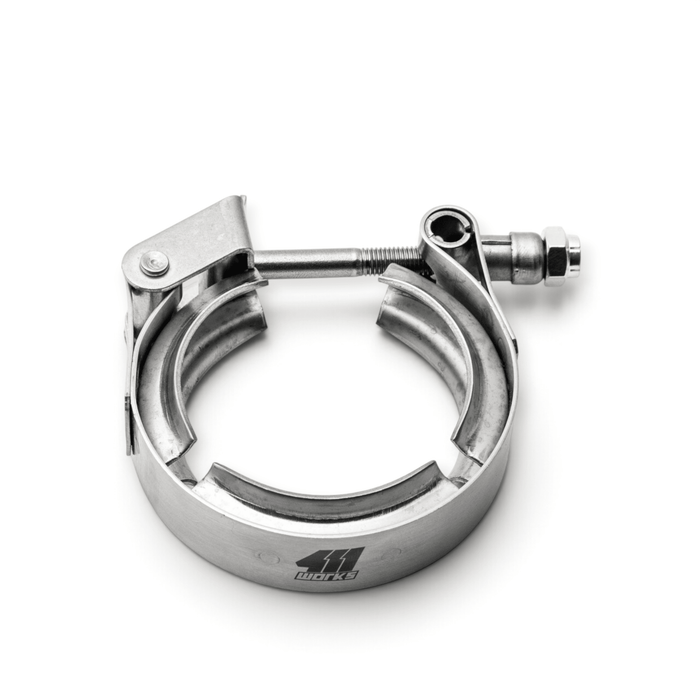 411 WORKS Stainless Steel V-Band Clamp - LunaticsCo