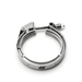 411 WORKS Stainless Steel V-Band Clamp - LunaticsCo