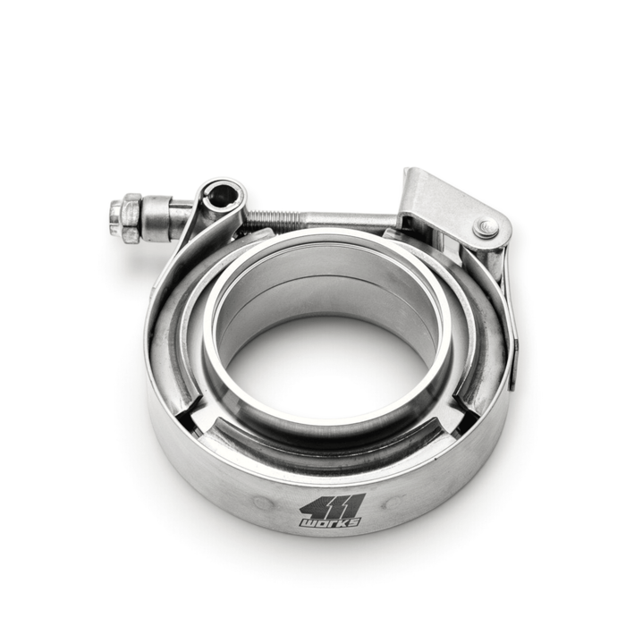 411 WORKS Stainless Steel V-Band Clamp Assembly - LunaticsCo