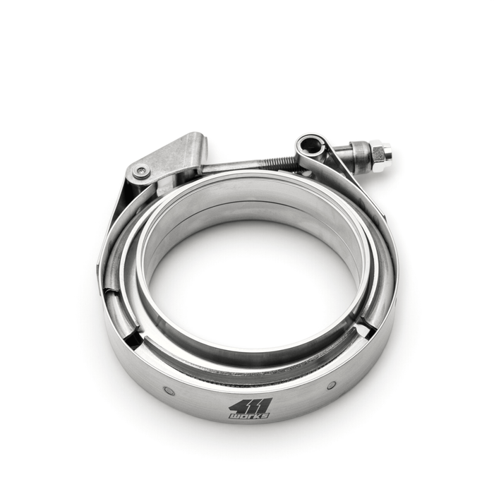 411 WORKS Stainless Steel V-Band Clamp Assembly - LunaticsCo