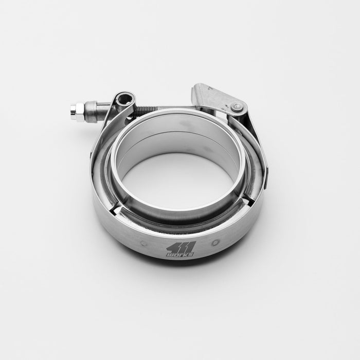 411 WORKS Stainless Steel V-Band Clamp Assembly - LunaticsCo