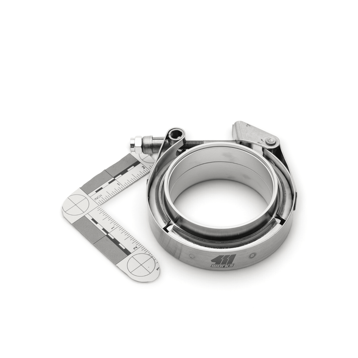 411 WORKS Stainless Steel V-Band Clamp Assembly - LunaticsCo