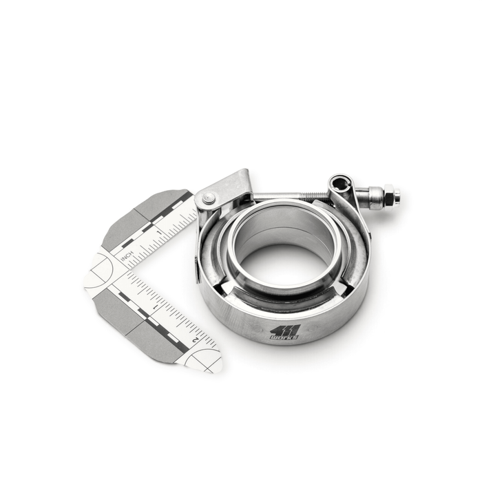 411 WORKS Stainless Steel V-Band Clamp Assembly - LunaticsCo