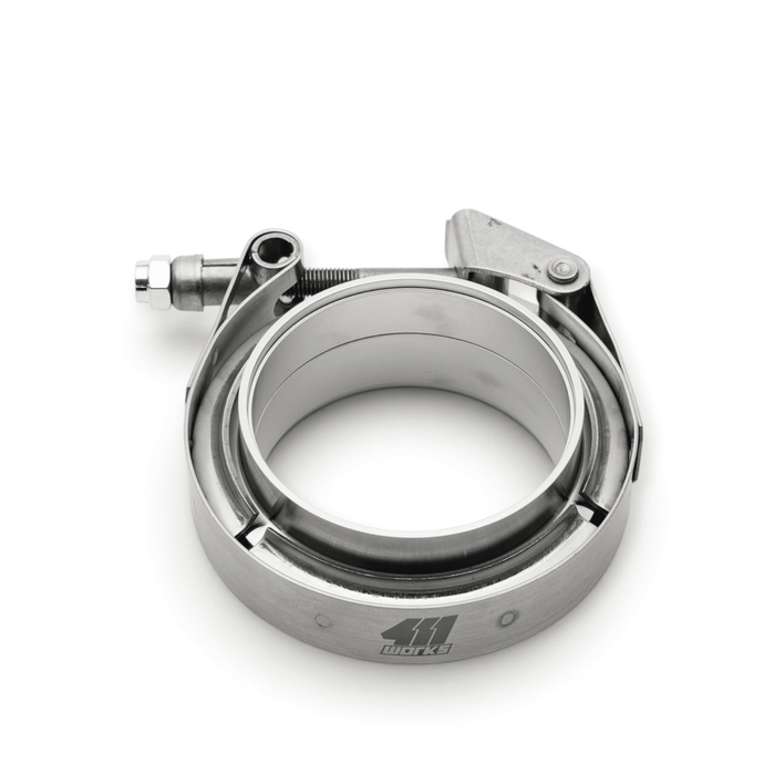 411 WORKS Stainless Steel V-Band Clamp Assembly - LunaticsCo